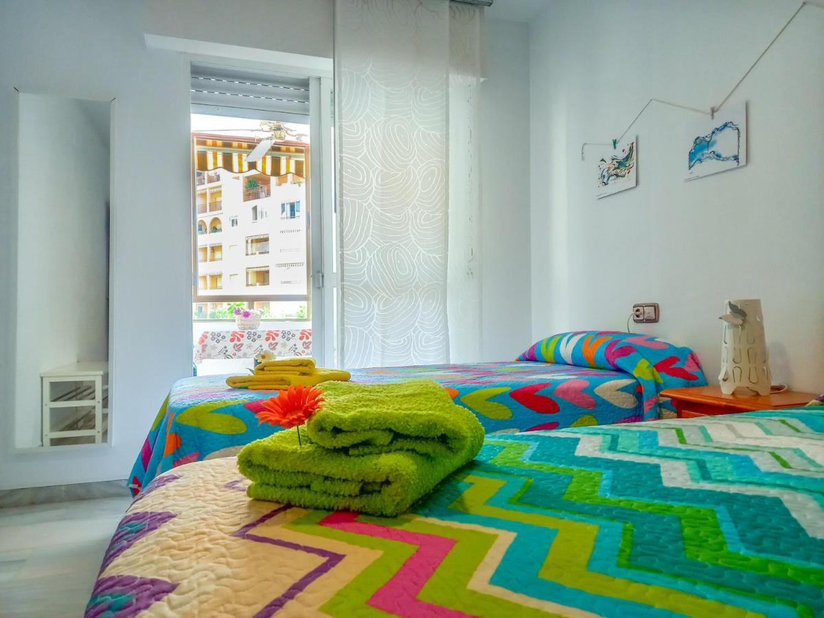 Apartamento Hibisco , Primera Linea De Playa Almunecar Bagian luar foto