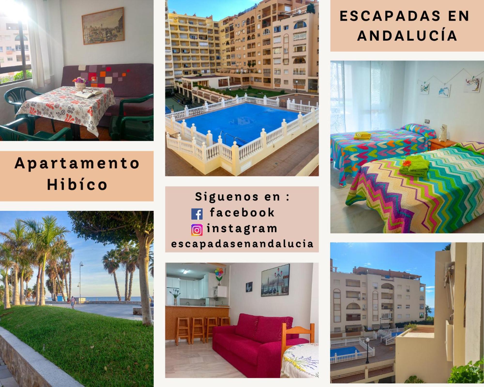Apartamento Hibisco , Primera Linea De Playa Almunecar Bagian luar foto